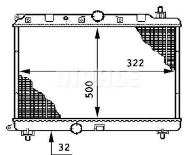 Radiateur, refroidissement du moteur