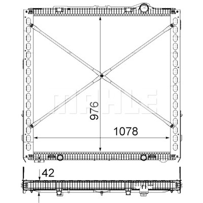 Radiateur, refroidissement du moteur
