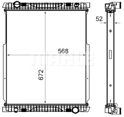 Radiateur, refroidissement du moteur
