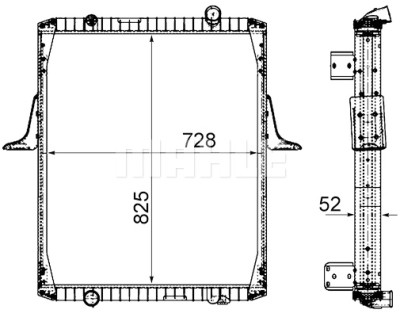 Radiateur, refroidissement du moteur
