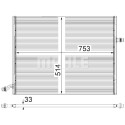 Radiateur, refroidissement du moteur