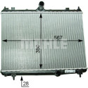 Radiateur, refroidissement du moteur