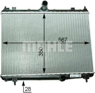 Radiateur, refroidissement du moteur
