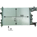 Radiateur, refroidissement du moteur