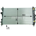 Radiateur, refroidissement du moteur