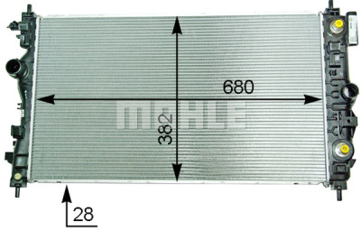 Radiateur, refroidissement du moteur
