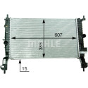 Radiateur, refroidissement du moteur