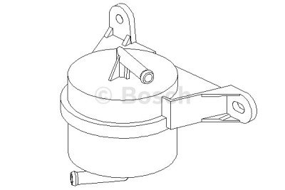 Filtre à carburant BOSCH 0 450 902 162