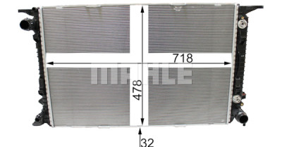 Radiateur, refroidissement du moteur