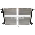 Radiateur, refroidissement du moteur