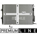 Radiateur, refroidissement du moteur