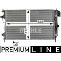 Radiateur, refroidissement du moteur