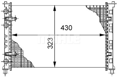 Radiateur, refroidissement du moteur