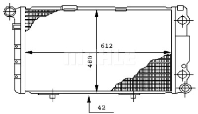 Radiateur, refroidissement du moteur