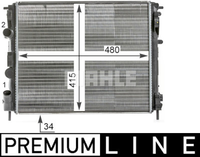 Radiateur, refroidissement du moteur