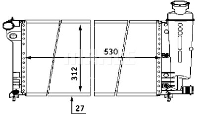 Radiateur, refroidissement du moteur