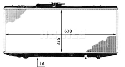 Radiateur, refroidissement du moteur