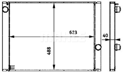 Radiateur, refroidissement du moteur
