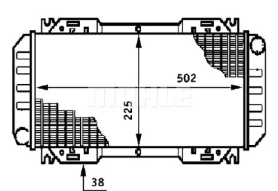 Radiateur, refroidissement du moteur
