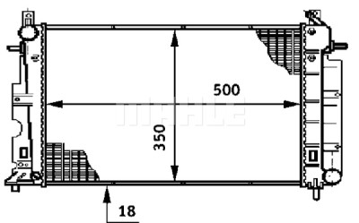Radiateur, refroidissement du moteur