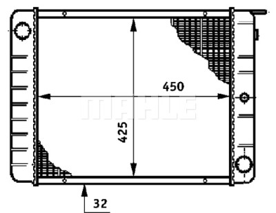 Radiateur, refroidissement du moteur