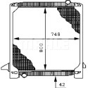 Radiateur, refroidissement du moteur
