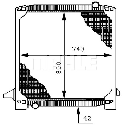 Radiateur, refroidissement du moteur