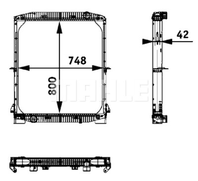 Radiateur, refroidissement du moteur