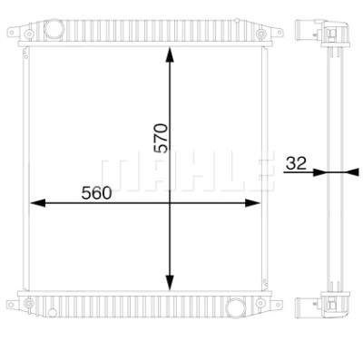 Radiateur, refroidissement du moteur