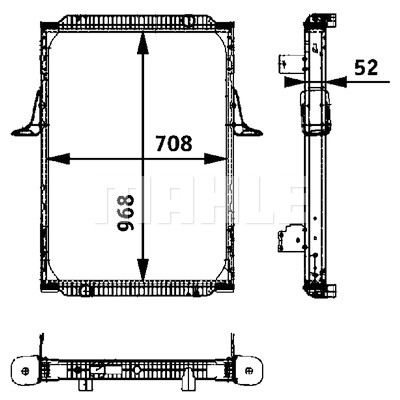 Radiateur, refroidissement du moteur