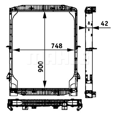 Radiateur, refroidissement du moteur