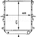 Radiateur, refroidissement du moteur