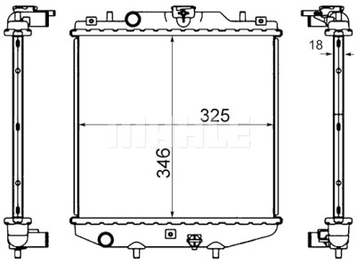 Radiateur, refroidissement du moteur