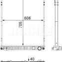 Radiateur, refroidissement du moteur