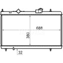 Radiateur, refroidissement du moteur