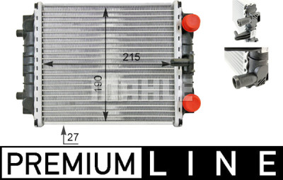 Radiateur, refroidissement du moteur