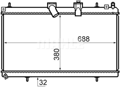 Radiateur, refroidissement du moteur