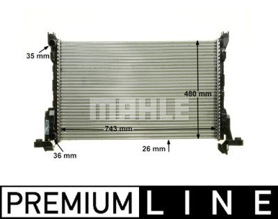 Radiateur, refroidissement du moteur
