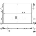 Radiateur, refroidissement du moteur
