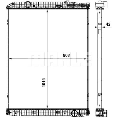 Radiateur, refroidissement du moteur