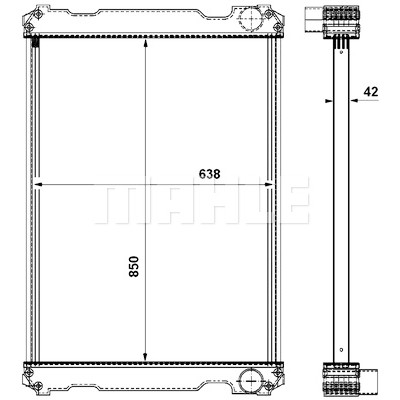 Radiateur, refroidissement du moteur