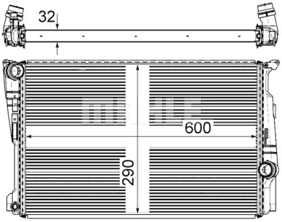 Radiateur, refroidissement du moteur