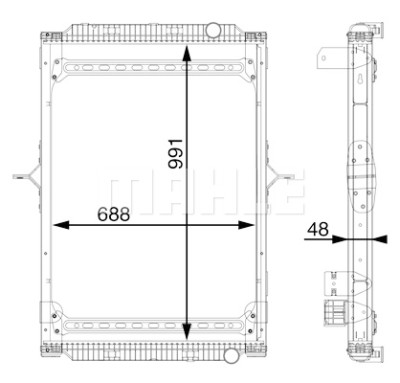 Radiateur, refroidissement du moteur