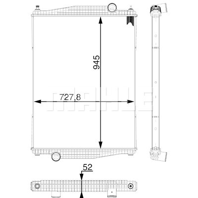 Radiateur, refroidissement du moteur