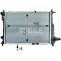 Radiateur, refroidissement du moteur
