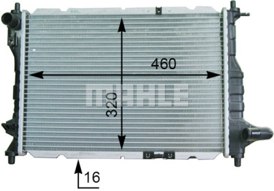 Radiateur, refroidissement du moteur