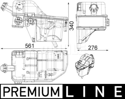 Vase d'expansion, liquide de refroidissement