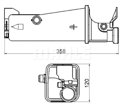 Vase d'expansion, liquide de refroidissement