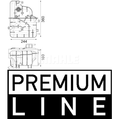 Vase d'expansion, liquide de refroidissement