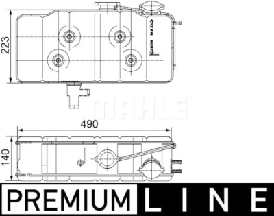 Vase d'expansion, liquide de refroidissement